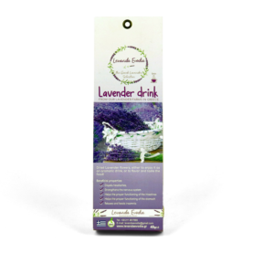 Lavender Drink in Bio Paper Packaging