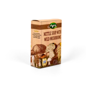 NETTLE SOUP WITH WILD MUSHROOMS