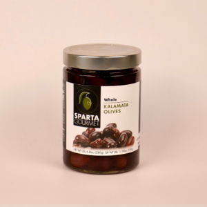WHOLE KALAMATA OLIVES 340G SPARTA GOURMET