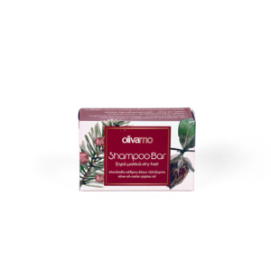 SHAMPOO BAR FOR DRY HAIR WITH OLIVE CADER JOJOBA OIL