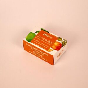 SHAMPOO BAR WITH OLIVE OIL ARGAN OIL LIME MANDARINE